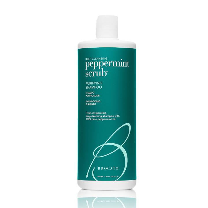 Brocato Peppermint Scrub Purifying Shampoo - 32 Oz.