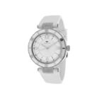 Seapro Womens White Ceramic And Stainless Steel Bracelet Watch