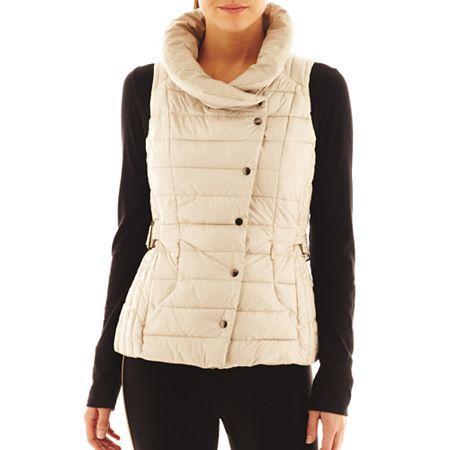 Xersion Belted Puffer Vest