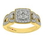 Eterno Amor Womens 7/8 Ct. T.w. Genuine Diamond White Engagement Ring