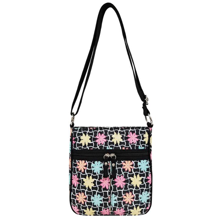 St. John's Bay Nylon Multi Entry Crossbody Bag