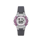 Marathon By Timex Womens Gray Resin Strap Digital Watch T5k646m6