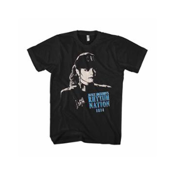 Janet Jackson Short-sleeve Slim-fit Tee