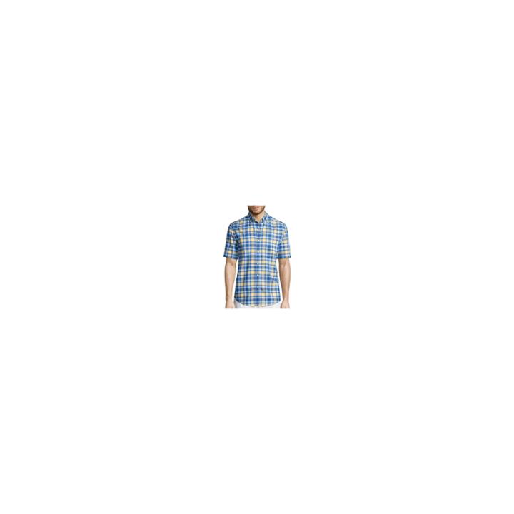 St. John's Bay Short-sleeve Easy-care Oxford Sports Shirt
