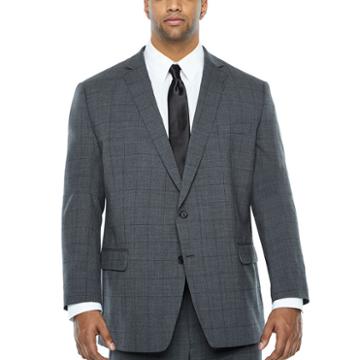 Claiborne Classic Fit Suit Jacket-big And Tall