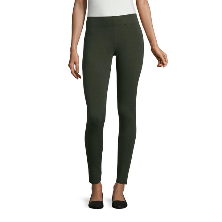 Mixit Duffle Green-petite Leggings