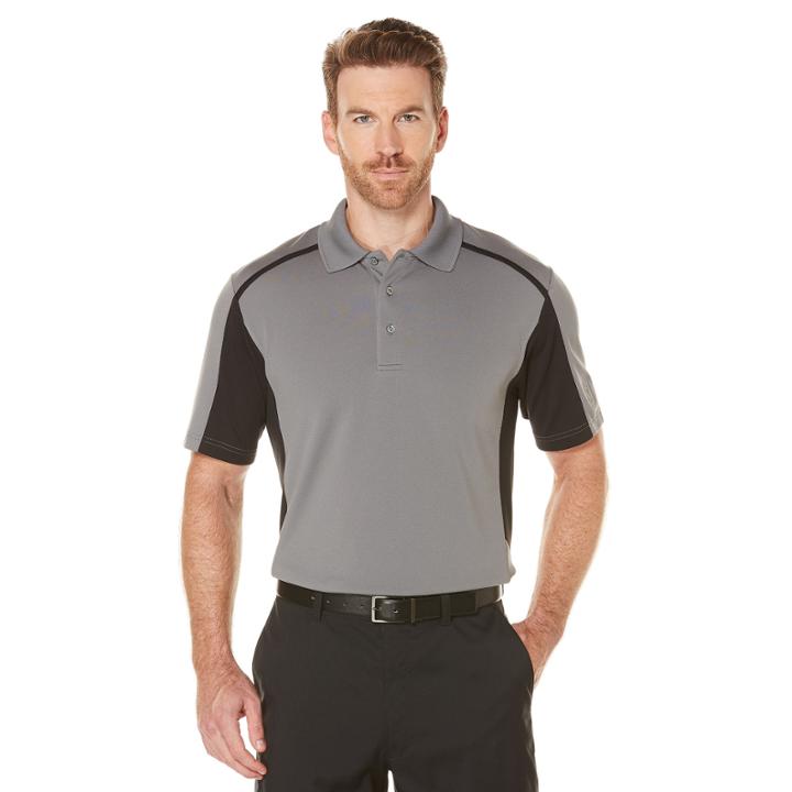 Pga Tour Short Sleeve Mesh Polo Shirt
