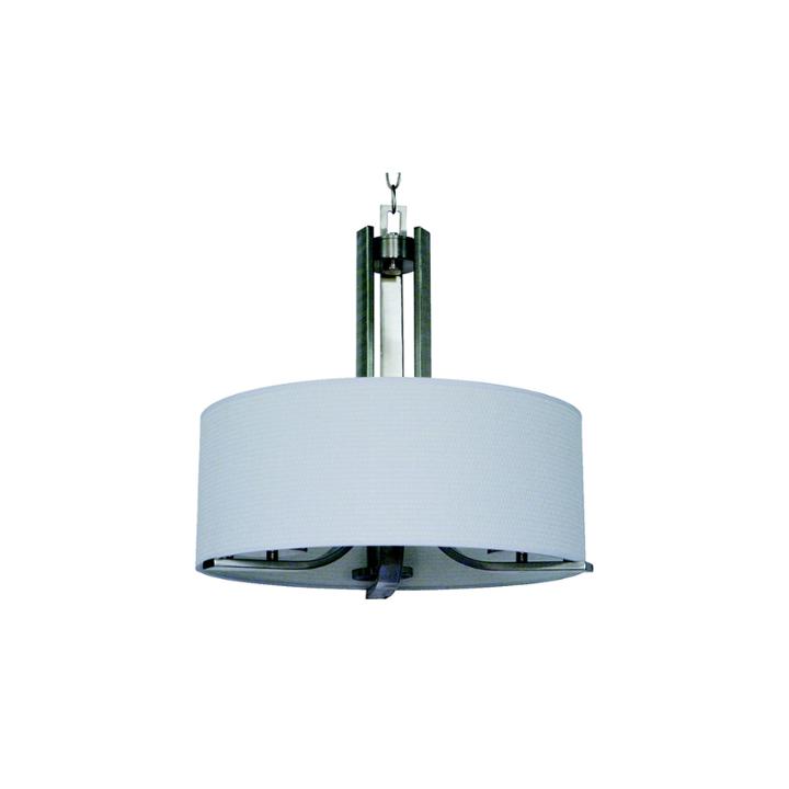 Carmen 3-light Silver Chandelier