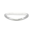 Personally Stackable Sterling Silver Stackable Wave Ring