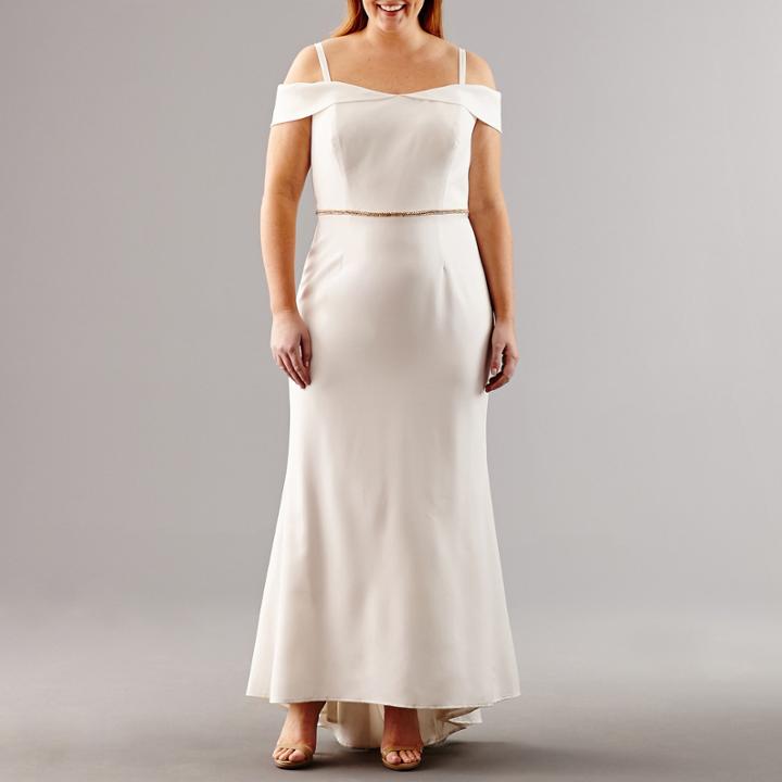 Scarlett Sleeveless Evening Gown-plus
