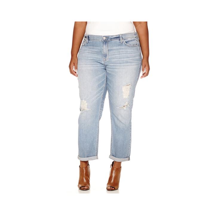 A.n.a Skinny Fit Boyfriend Jeans - Plus