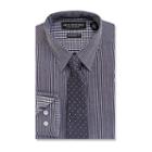 Nick Grahammodern Fit Dress Shirt And Tie Set