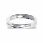 Silver Treasures Womens Sterling Silver Band