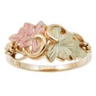 Landstroms Black Hills Gold Womens 10k Gold Cocktail Ring