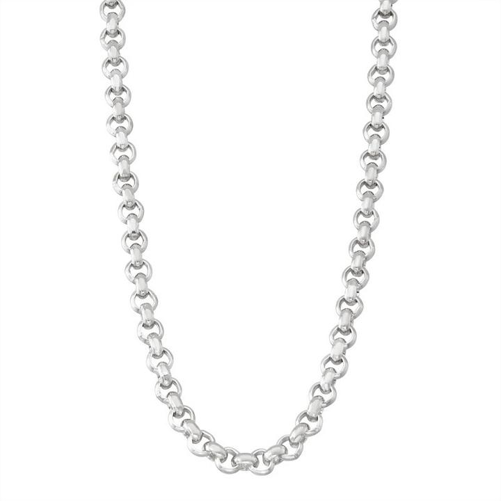 Solid Link 20 Inch Chain Necklace