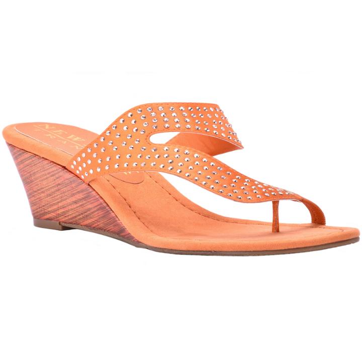 New York Transit Going Place Womens Wedge Sandals