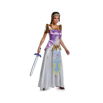 Legend Of Zelda Princess Zelda Deluxe Adult Costume