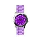 Dakota Women's Silicone Color Watch, Purple 53872