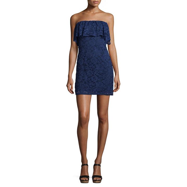 Jump Apparel Sleeveless Floral Bodycon Dress-juniors