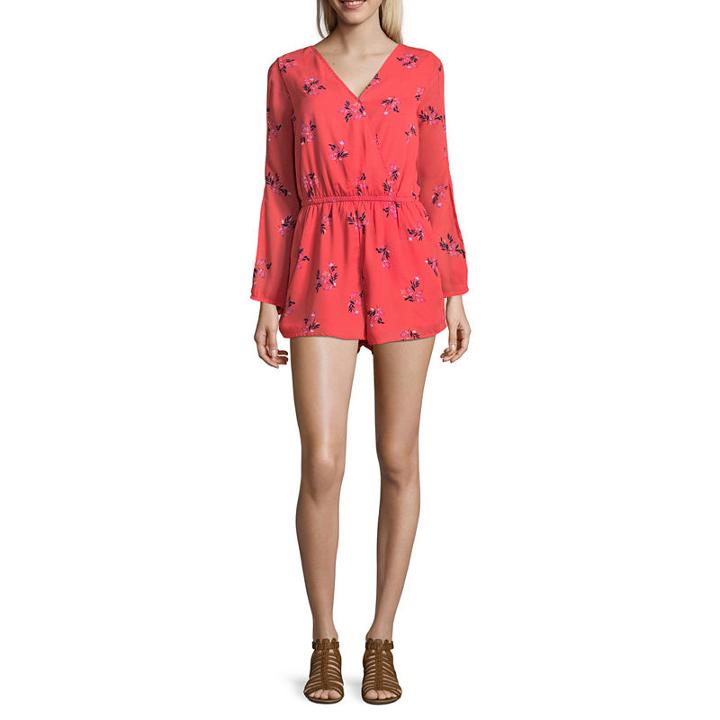 Arizona Long Sleeve Skirtalls-juniors