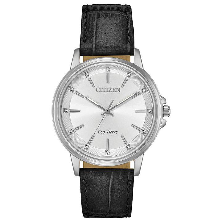 Citizen Womens Black Strap Watch-fe7030-14a
