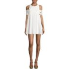 Speechless Short Sleeve Shift Dress-juniors