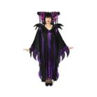 Black And Purple Fantasy Adult Wig