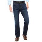Claiborne Dark Intense Straight Leg Stretch Jeans