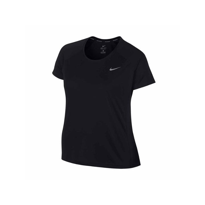 Nike Short Sleeve Crew Neck T-shirt-womens Plus