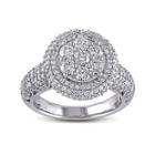 2 Ct. T.w. Diamond 10k White Gold Bridal Ring