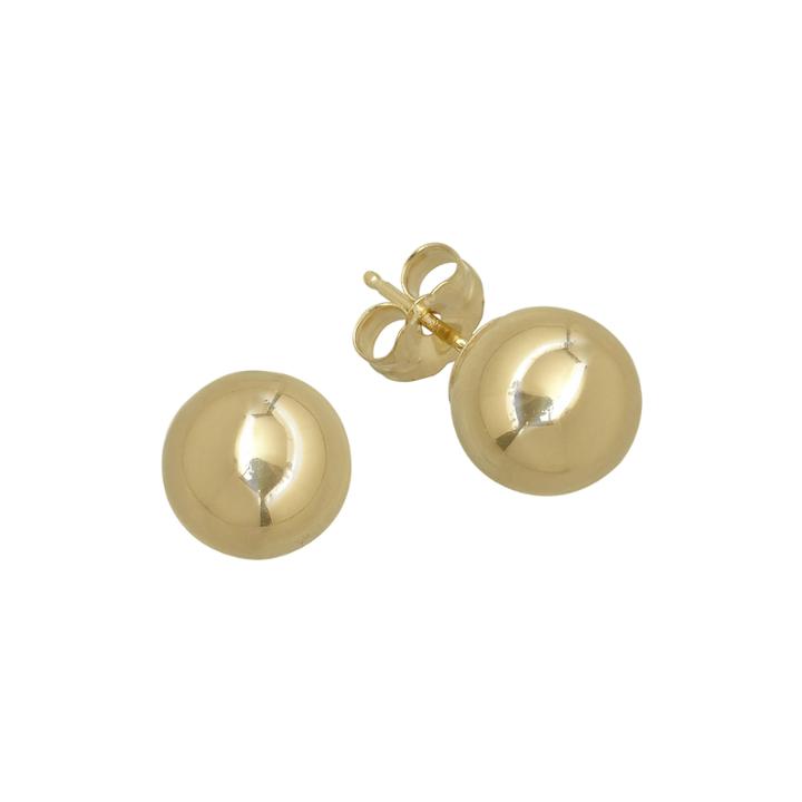 Infinite Gold&trade; 14k Yellow Gold 5mm Ball Stud Earrings