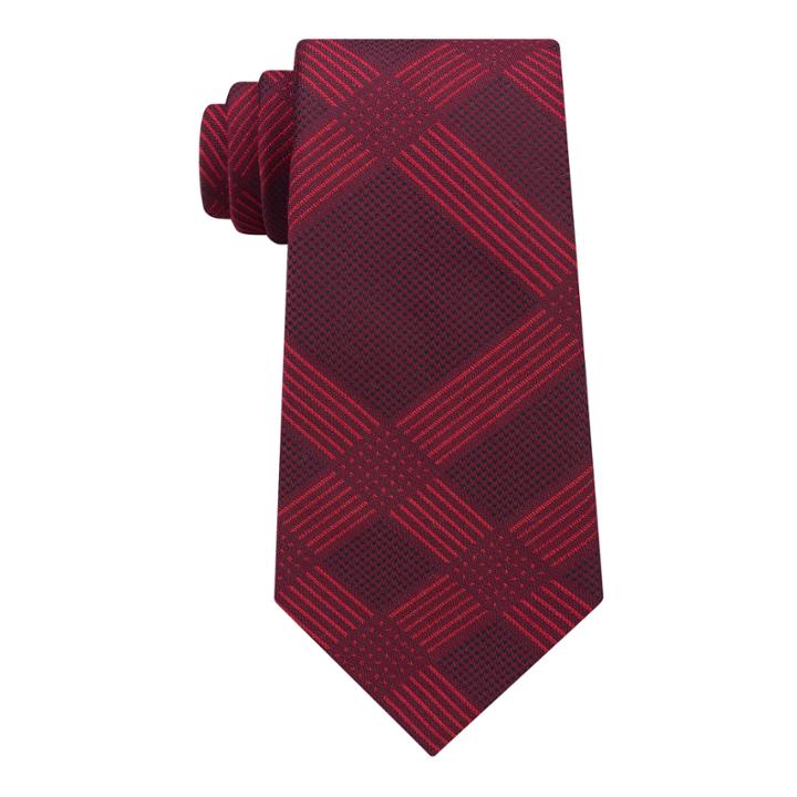 Van Heusen Vh Narrow Grid Tie