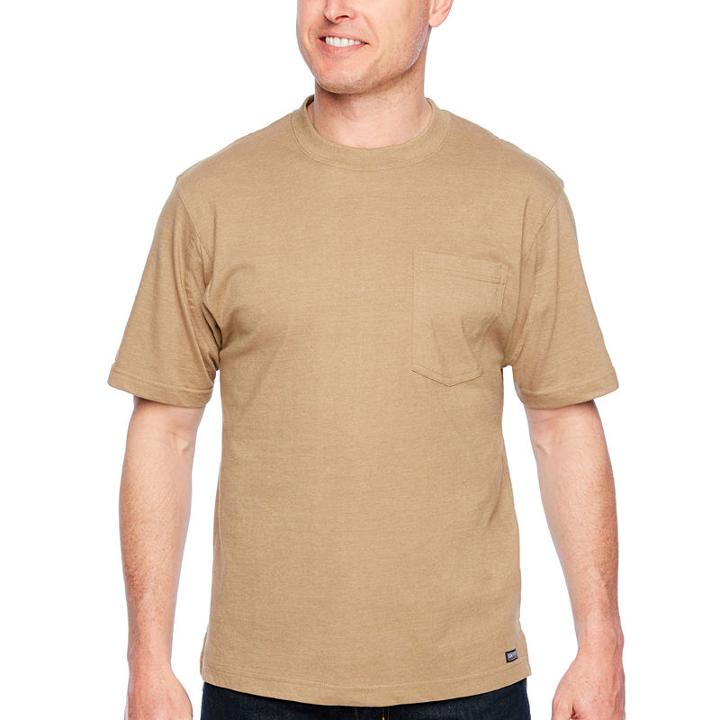 Smith Workwear Short Sleeve Long Tail Pocket Tee With Gusset