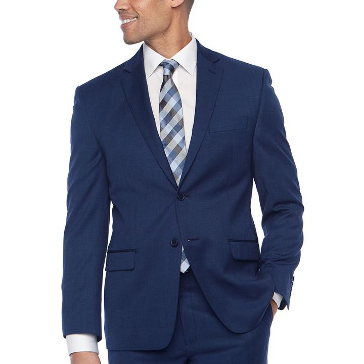 Collection By Michael Strahan Grid Suit Jacket