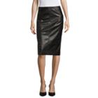 Worthington Faux Leather Studded Pencil Skirt