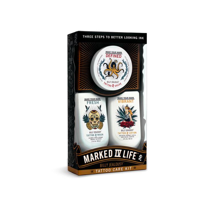 Billy Jealousy Marked Iv Life Tattoo Care Kit