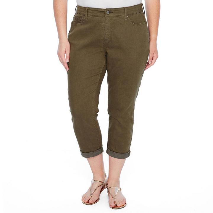 A.n.a Rolled Skinny Ankle Jeans - Plus