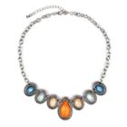 Arizona Multicolor Silver-tone Necklace