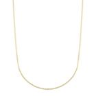 10k Gold Box 18 Inch Chain Necklace