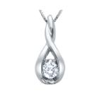 Sirena [ Ct. T.w. Diamond 14k Gold Pendant Necklace