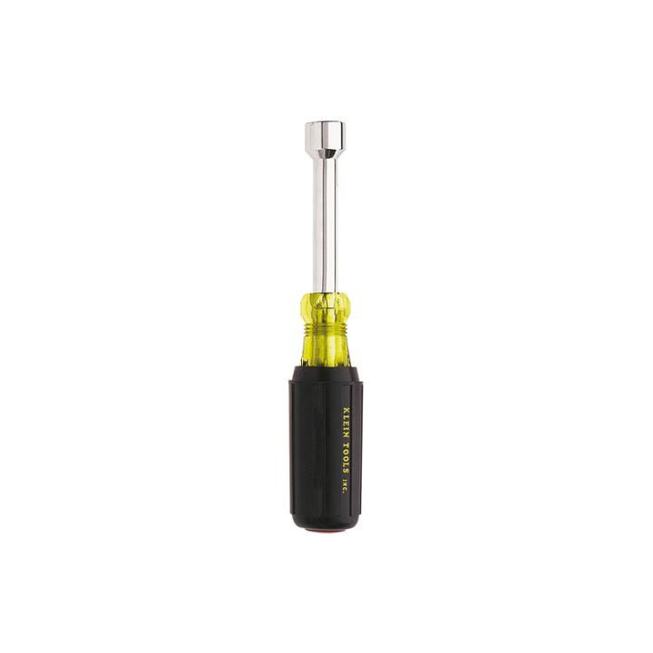 Klein Tools 630-1/4 1/4 Cushion Grip Hollow Shanknut Driver