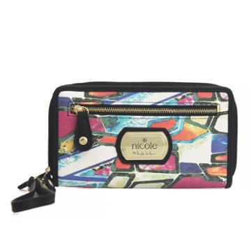 Nicole By Nicole Miller Cara Zip Around Wallet
