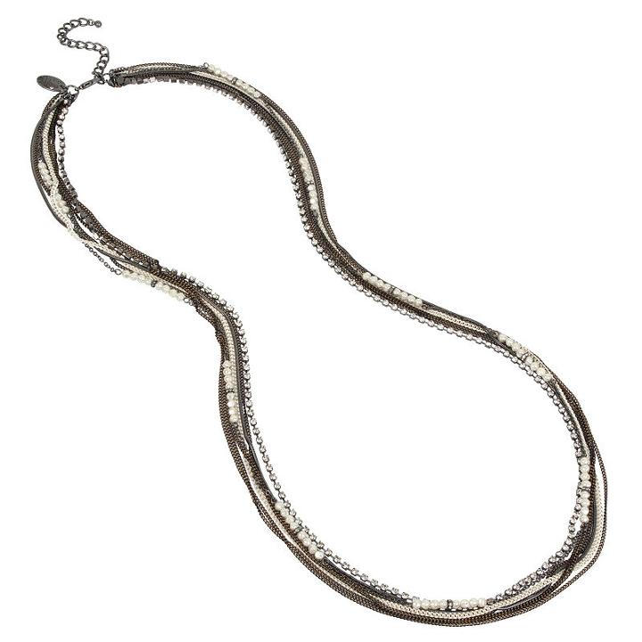 Nicole By Nicole Miller Link 35 Inch Chain Necklace