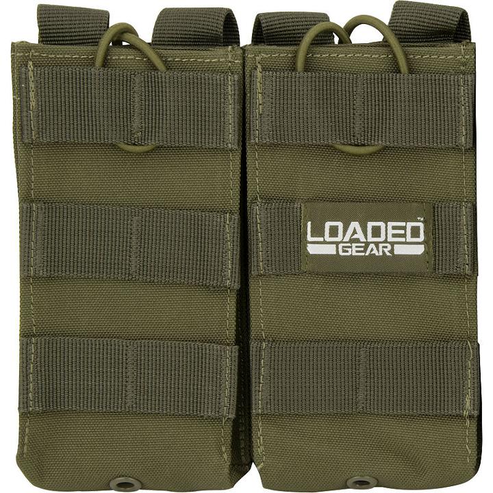 Loaded Gear Cx-900 Double Section Mag Pouch Od Green