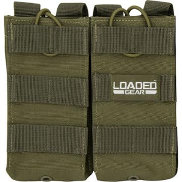 Loaded Gear Cx-900 Double Section Mag Pouch Od Green
