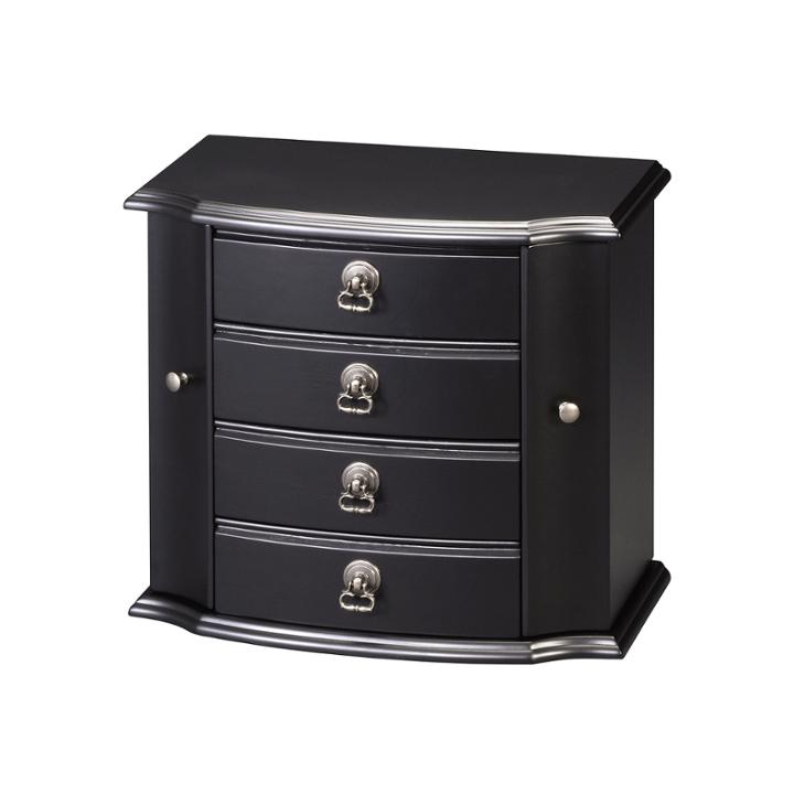Black 3-drawer Jewelry Box