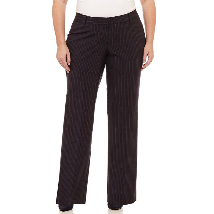 Worthington Curvy Fit Trousers Plus