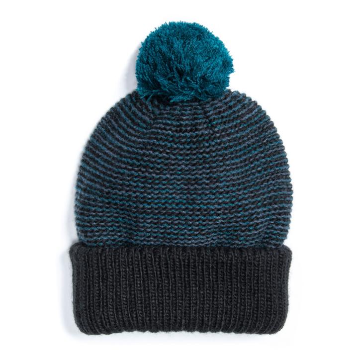 Muk Luks Men's Pom Cuff Cap