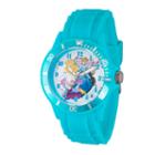 Disney Princess Cinderella Womens Blue Strap Watch-wds000210