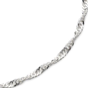 Made In Italy 22 Singapore Chain Sterling Silver